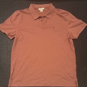 Calvin Klein Men's Polo Shirt - Warm Brown